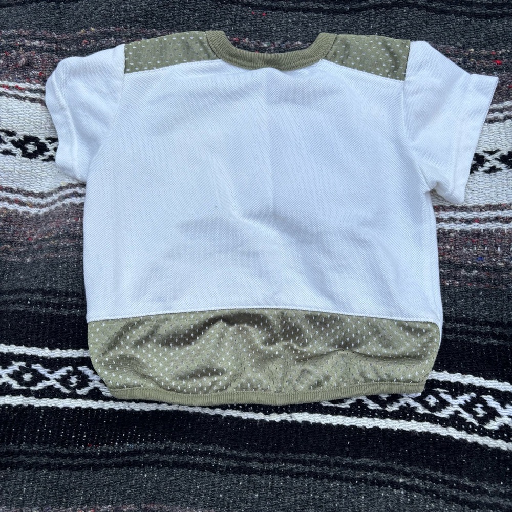 VTG Y2K BABY Q SAFARI PATROL ANIMAL PRINT BABT SHIRT SIZE 6/9 MONTHS - Picture 2 of 5